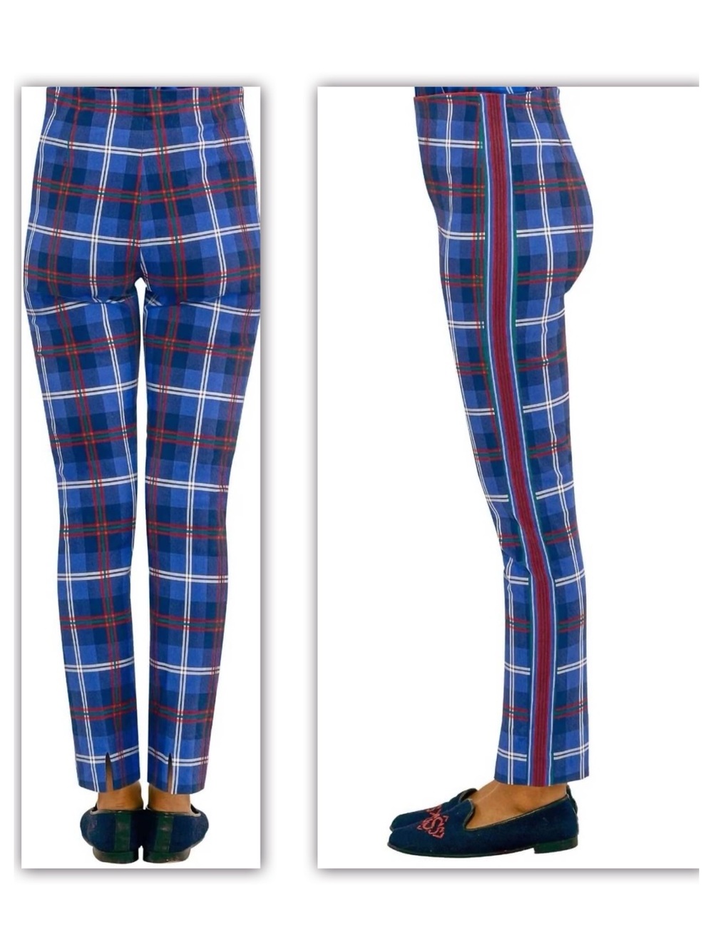 Gretchen Scott Gripeless Plaid Pants XL